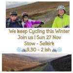 Community cycle to Selkirk, Sunday 27 November