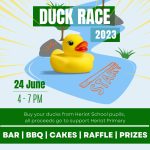 Heriot Duck Race 2023!