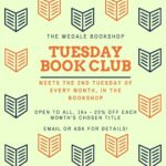 Tuesday Book Group - first meeting next week