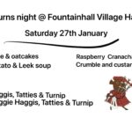 Fountainhall Burns-themed dinner