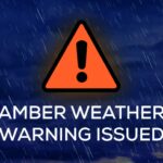 AMBER weather warning