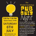 Pub Quiz Night, Saturday 6 July